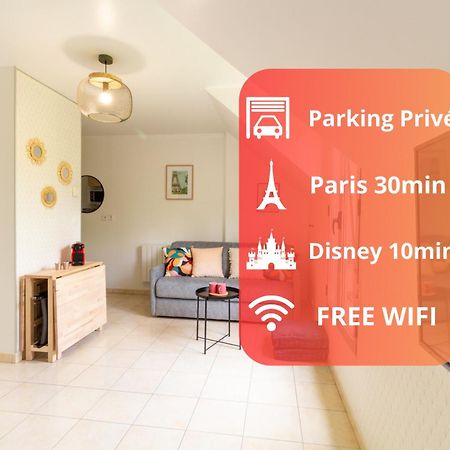 Apartmán Le Bienvenue Bussy-Saint-Georges Exteriér fotografie