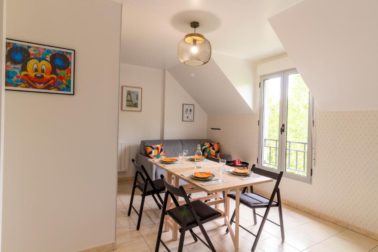 Apartmán Le Bienvenue Bussy-Saint-Georges Exteriér fotografie
